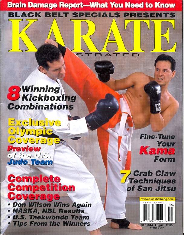 08/00 Karate Illustrated